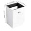 Modern Dark Bathroom Cabinet With Soft-Close Doors & Flame Retardant 24" Vanity - 2-970007599