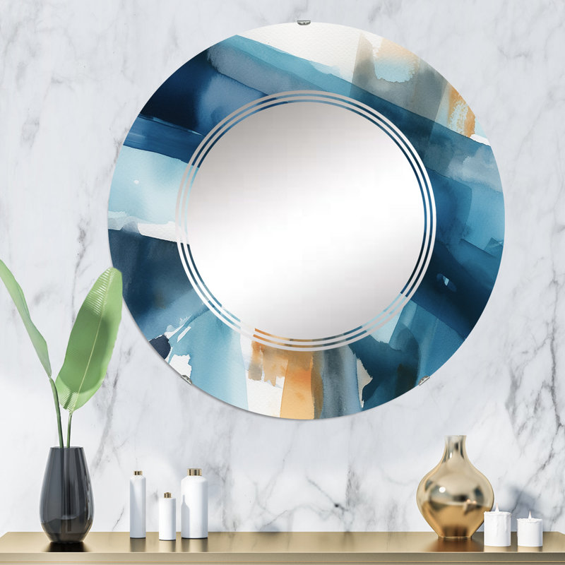 Miroir mural Morran, 32 po x 32 po