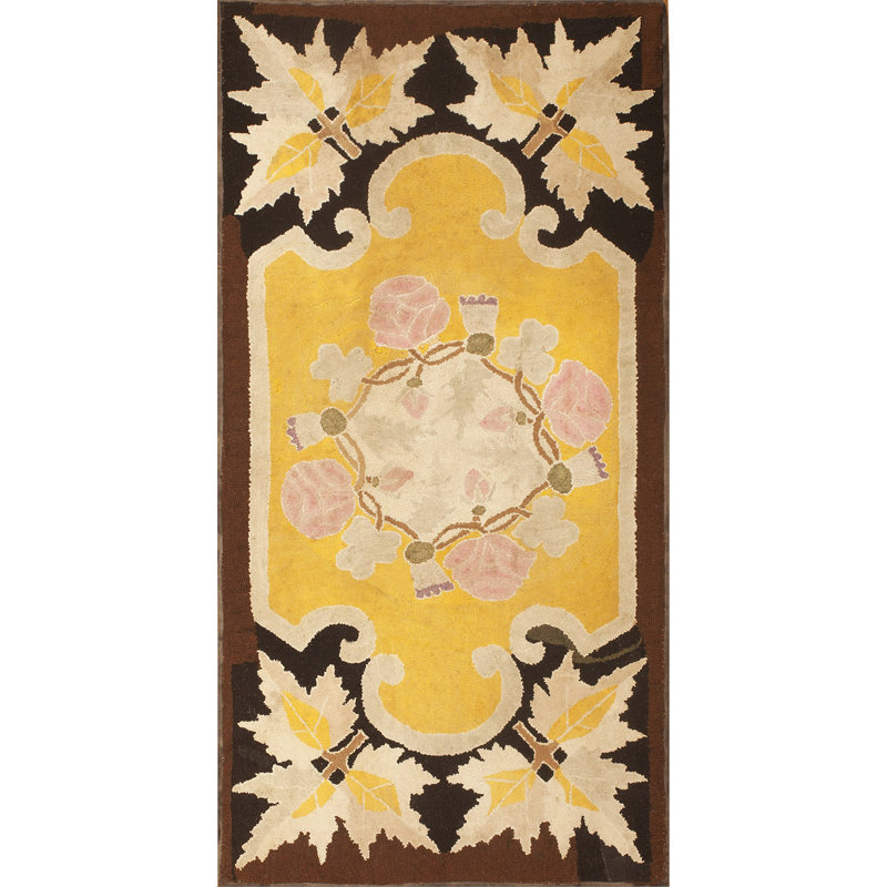 Tapis crocheté One-of-a-Kind American