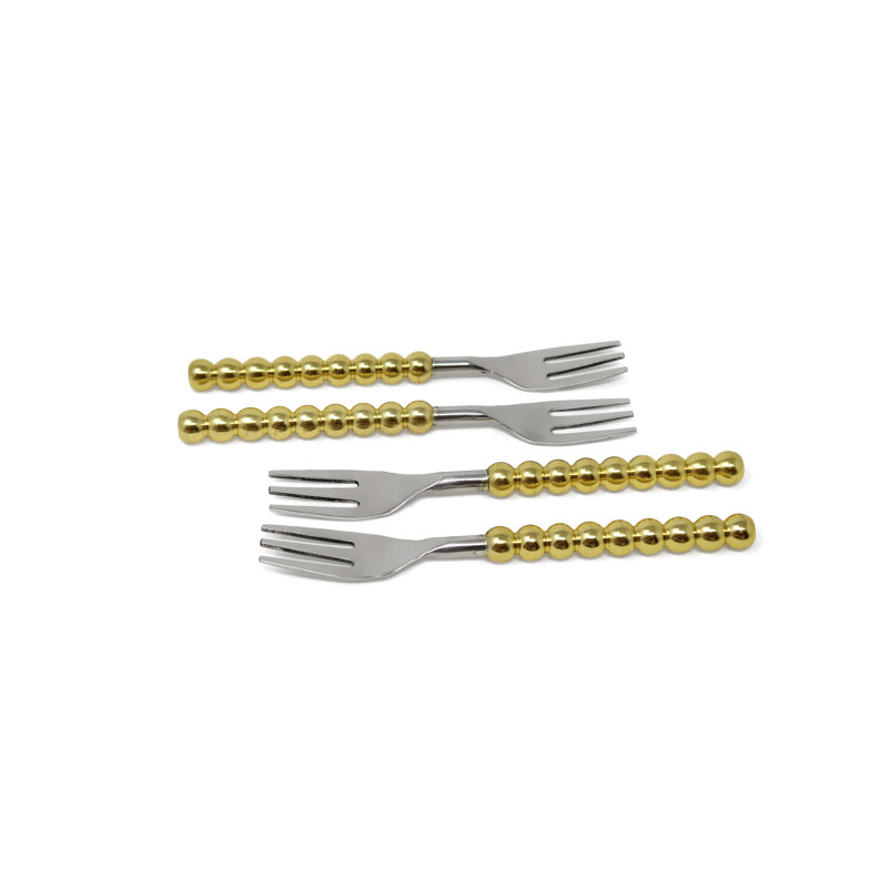 Ensemble de couverts en acier inoxydable Ebern Designs Zinna - Service pour 4