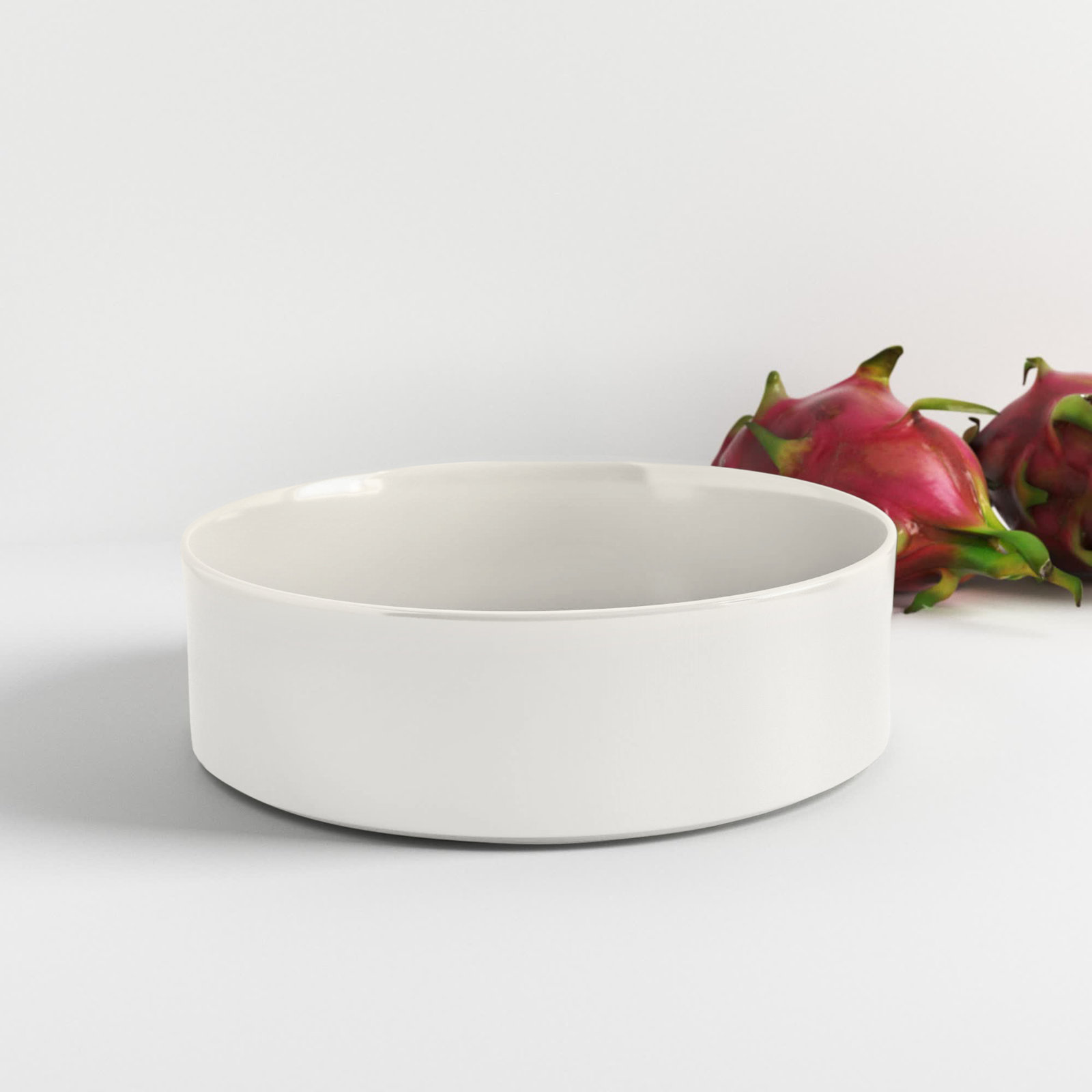 PILAR Stoneware 77 fl oz. Serving Bowl, Moonbeam