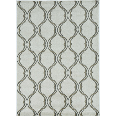 3' X 5' Sand Polypropylene Rug