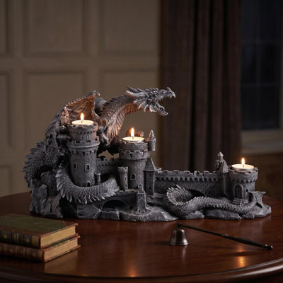 Dragon's Wrath Sculptural Candle Holder
