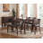 Allmon Faux Leather Counter Height Bench