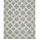 Rodgers Hand Woven Flat Weave Wool/Cotton Geometric Rug in Gray/Ivory