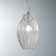 Nautilus 1 - Light Silver Geometric Pendant