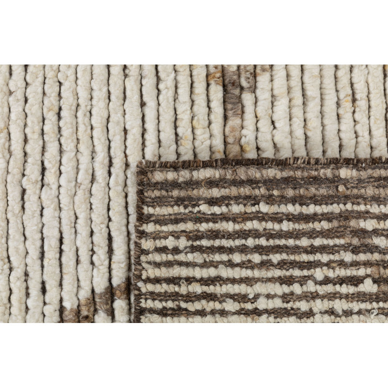Tapis d'intérieur en laine noué à la main Atlas, 3 pi x 5 pi