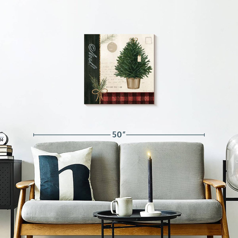 Lelend Holiday Wrapping II, 20" H x 20" W