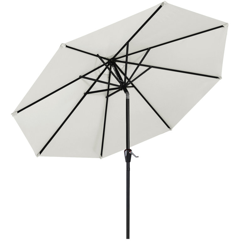 Parasol Cutts Market, Beige clair, 9'