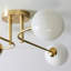 Aaliyah Glass Semi Flush Mount