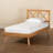 Solid Wood Open-Frame Bed-459007581