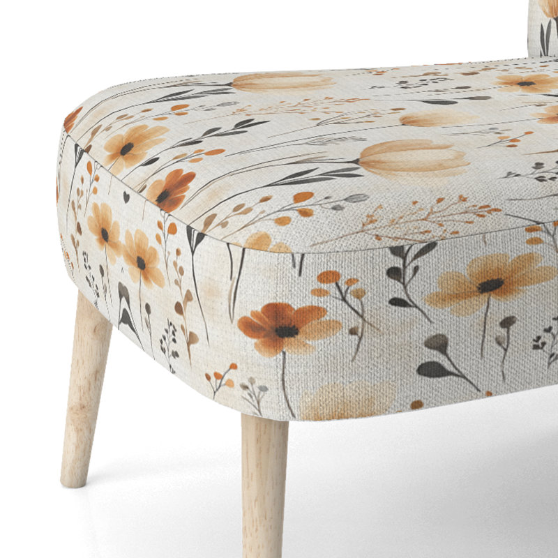 Chaise d'appoint Boho, Chaise d'appoint sans accoudoirs