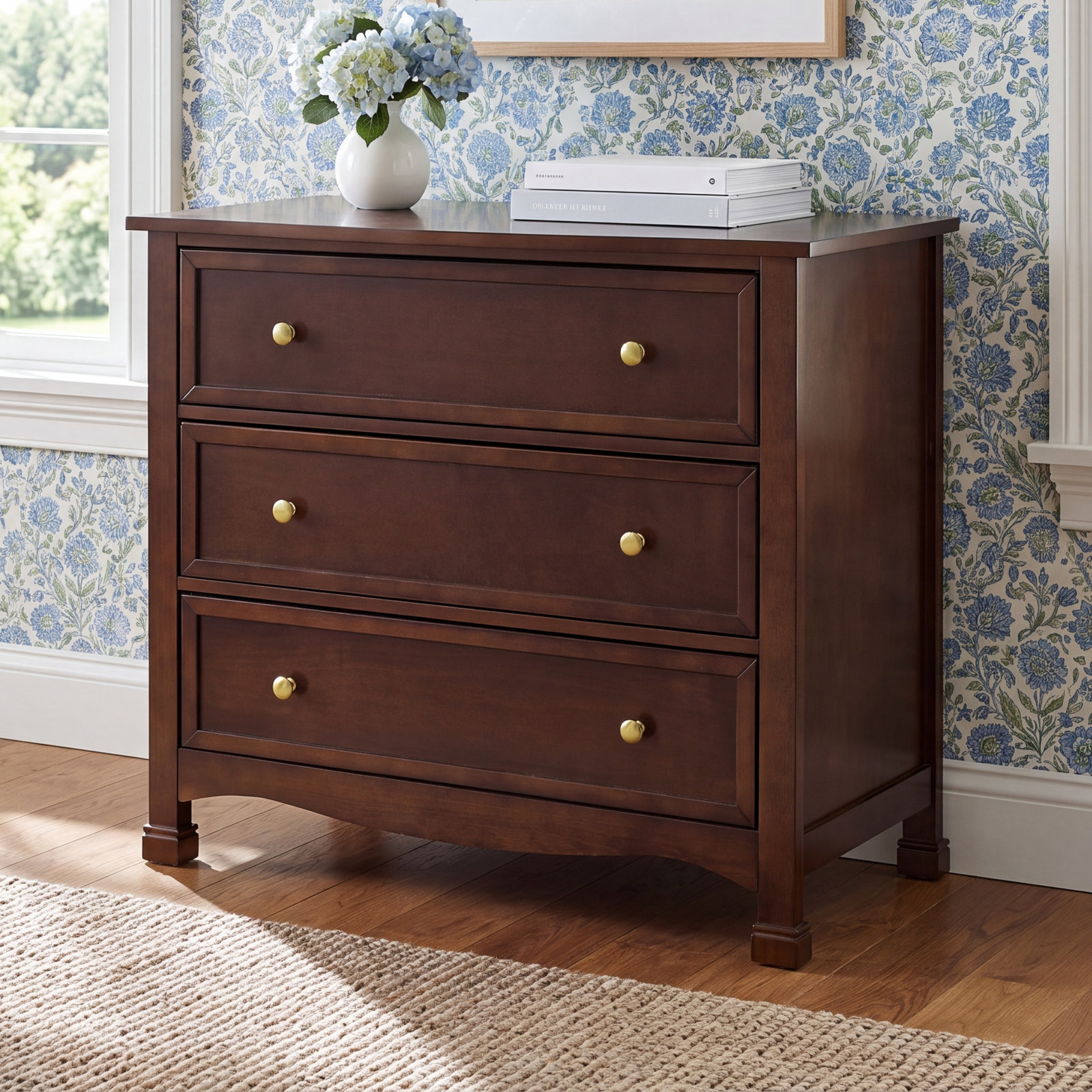 Kalani 3 Drawer Dresser, Espresso