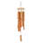 Carson-Gray Weather Resistant Wood Abstract Wind Chime