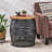 Solid Wood Top End Table