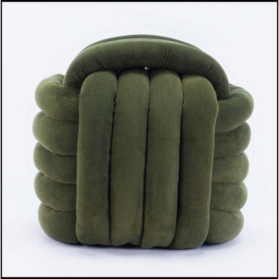 Repose-pieds en tissu Chenille