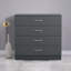 Deloice 4 Drawer 75Cm W Chest of Drawers Bedside Cabinet-1441463677