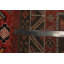 Tapis oriental à motif végétal à teinture végétale 8 x 11