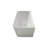 59" Stand Alone Tub Acrylic Rectangular Free Standing Soaking Bath Tub (White)