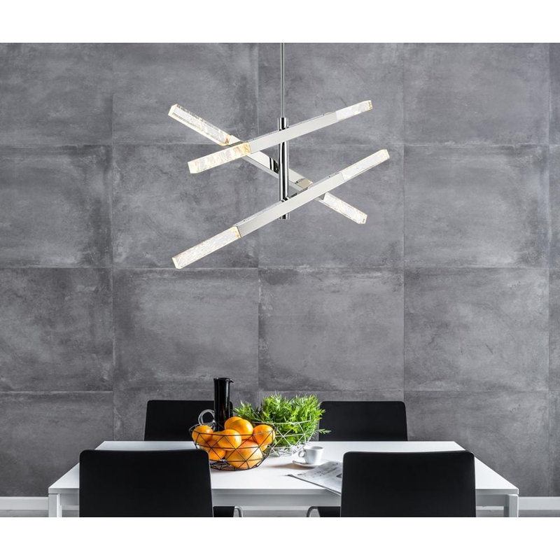 Axil 3-Bar Pendant in Chrome