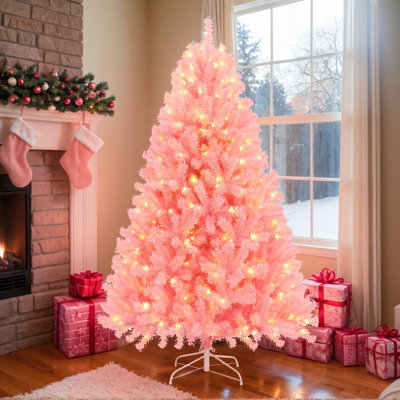 Arbre de Noël épinette rose 6 pi