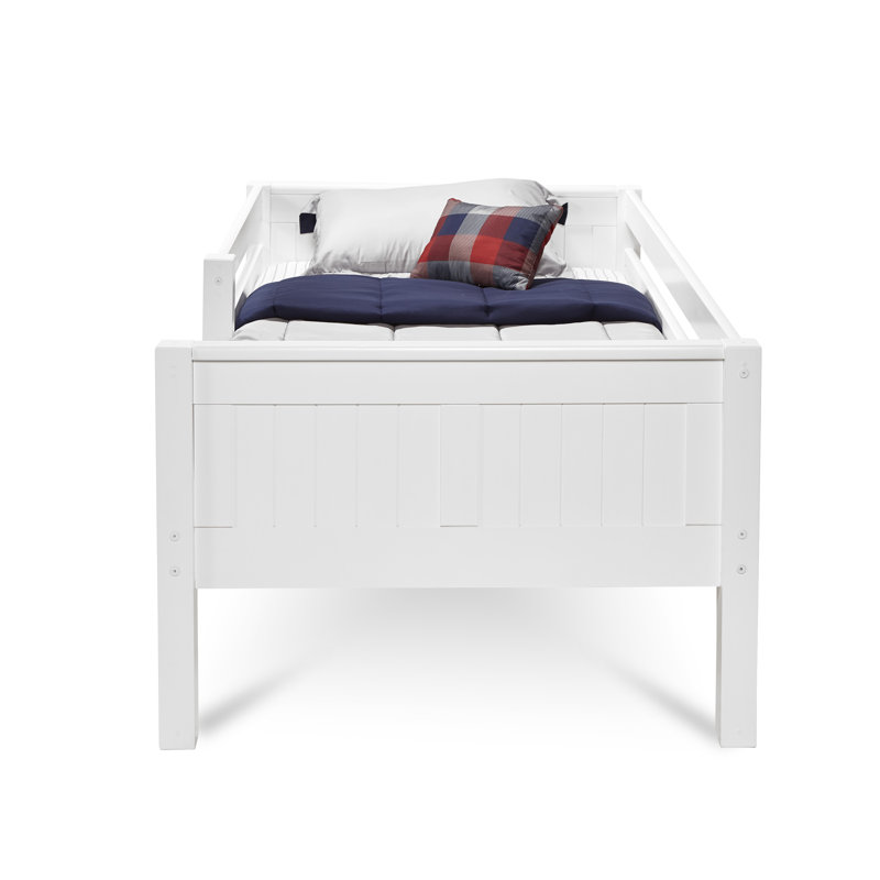 Lit simple Burkley, Blanc