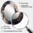 Gold Purple Transcendent Liquid Ink - Modern Oval Wall Mirror-2080439270