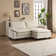Avrilynn  85.4" Loveseats Sofa with Ottoman