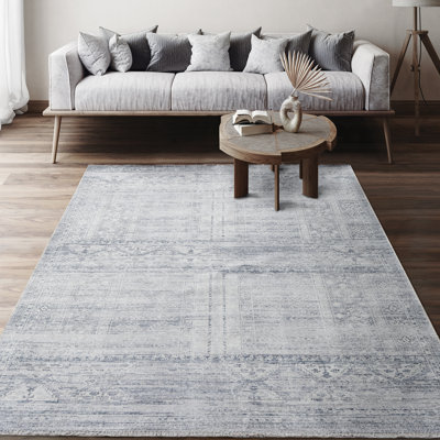 Classic Chenille Abstract Indoor Rug
