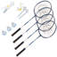 Ensemble de 12 pièces de badminton