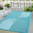 6x9 ft Modern Outdoor Rug, Outdoor Plastic Straw Rug, Durable Outdoor Carpet, Reversible Camping Rugs, Indoor/Outdoor Floor Cover for Deck Garden Patio Porch, Picnic, Camping, Parties-1924464397-1924464396