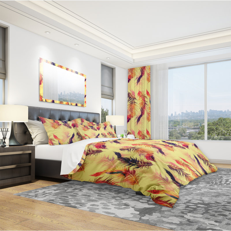 Ensemble de housse de couette sud-ouest, Housse simple + 1 taie décorative