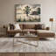 «Farm Morning Mist», art mural sur toile beige-1275723855