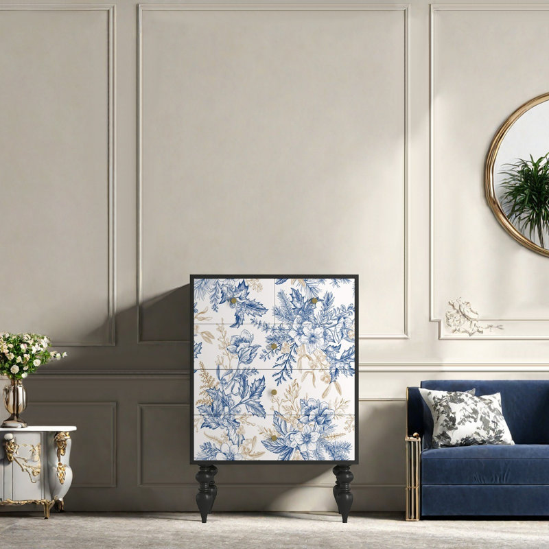 Armoire de rangement française rétro