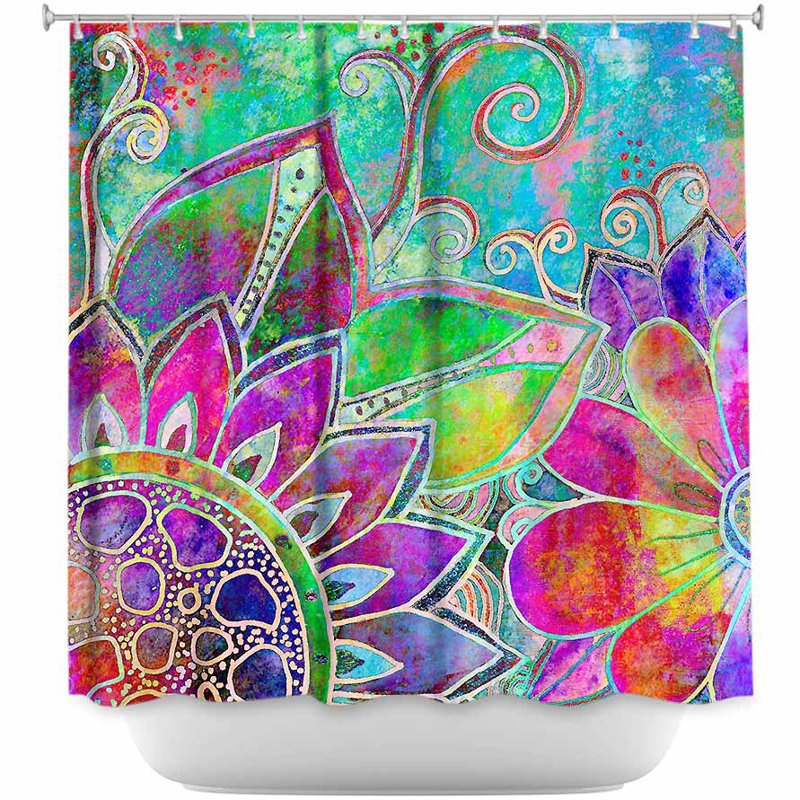 Rideau de douche simple jubilant