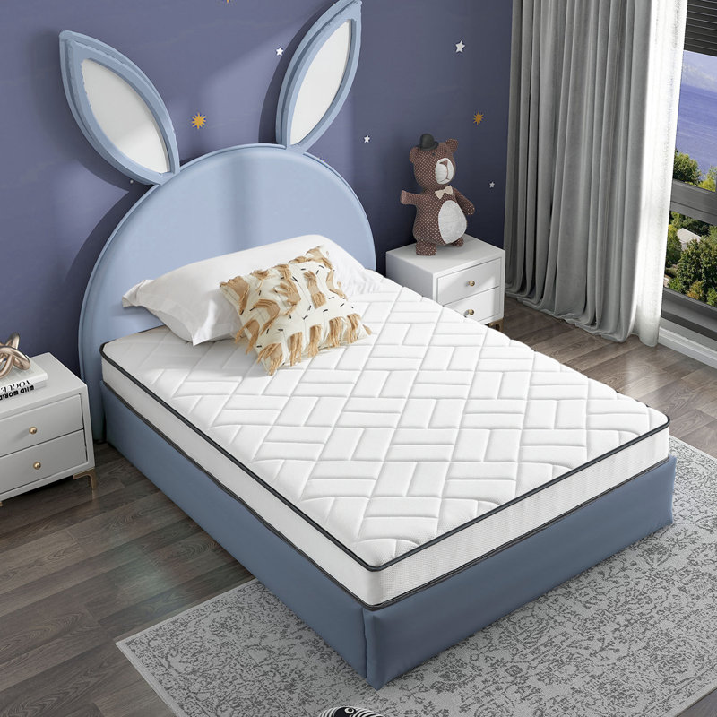 Matelas hybride en mousse viscoélastique imprégnée de gel 6 po, Simple