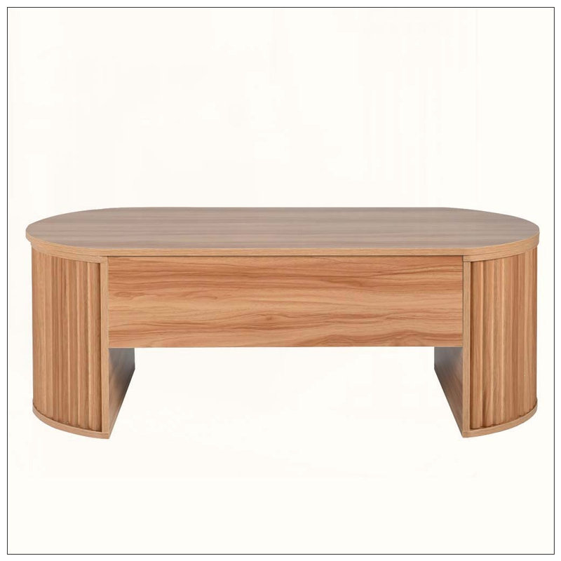 Table basse à plateau relevable 47,2 po, Light Brown