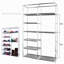 Armoire de rangement pour chaussures 27 paires Closet Rack-298703255
