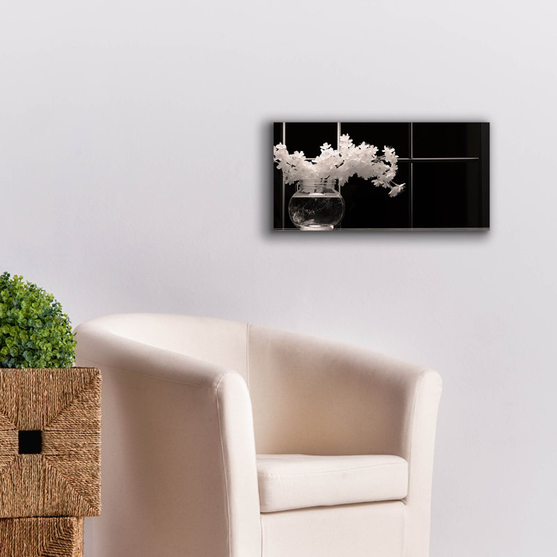  'Dark Flourish' by Decent Exposures Canvas Wall Art, 24" x 12"
