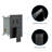 Wall Mounted Dual Shower - Square System, -balanced Valve, Rainfall & Handheld Head System Square, Spray-115814221