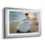 Clotilde sur la plage (Clotilde en la playa) - Jooa Sorolla - reproduction encadrée avec passe-partout et verre - 1904-146720207-146720209-146720211