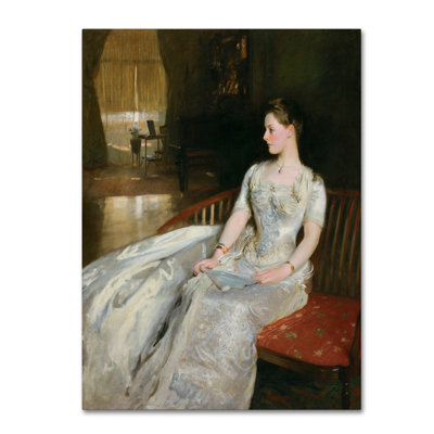 « mme cecile » par reproduction sur toile tendue John Singer Sargent