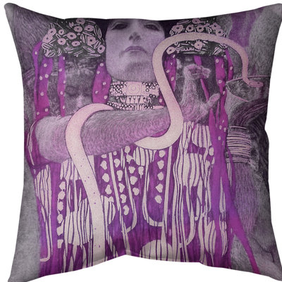 Hygeia Throw Pillow
