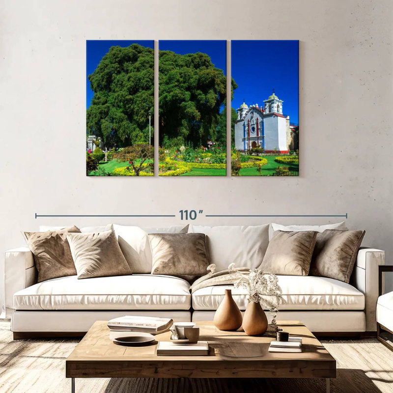 Adella Mexico's El Tule Tree, 48" H x 74" W