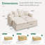 Canapé-lit modulaire avec rangement Wynter-398807394