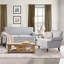 Chaise d'appoint rembourrée