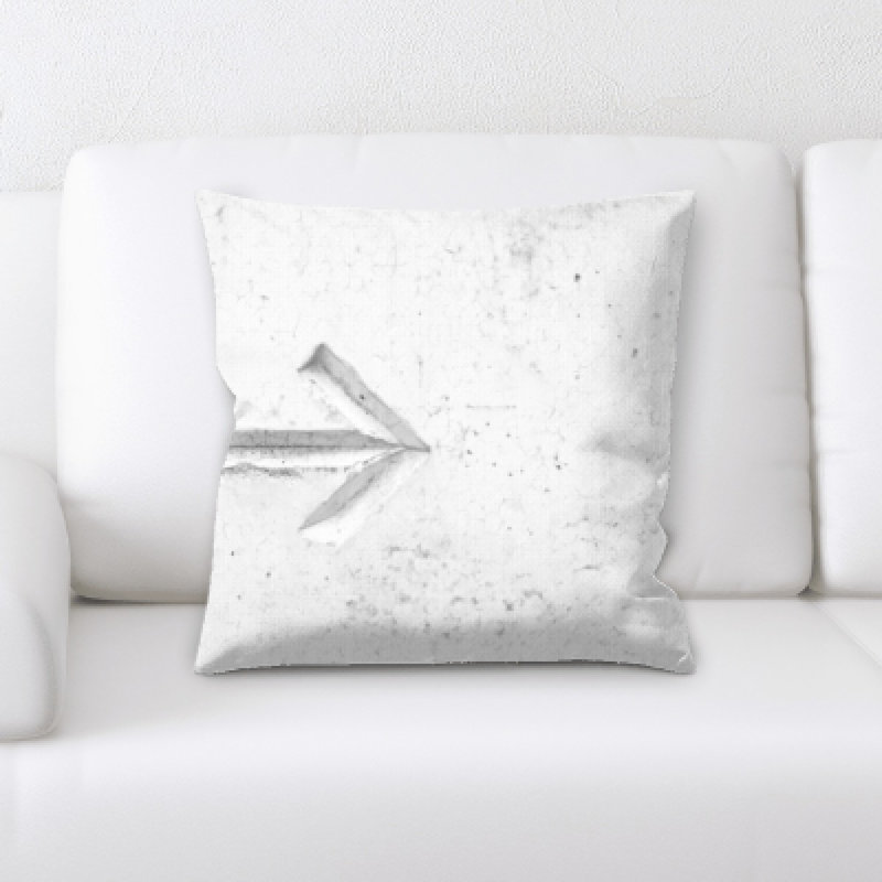Microsuede Throw Pillow