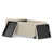 Tissu en polyester naturel d'aspect lin