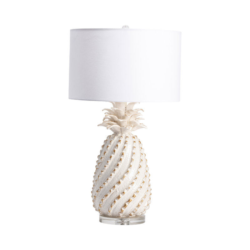 Lampe de table blanche 29,75 po Lilianna