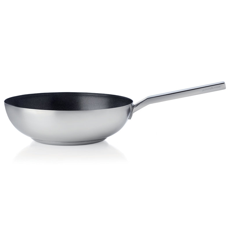 Wok Cm.28 Stile Stainless Steel